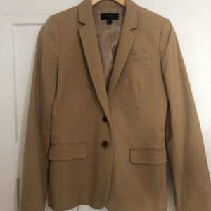 JCrew khaki blazer, size 4 tall
